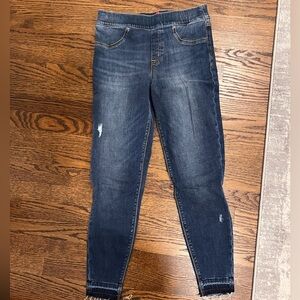 SPANX Dark Wash Skinny Jeans